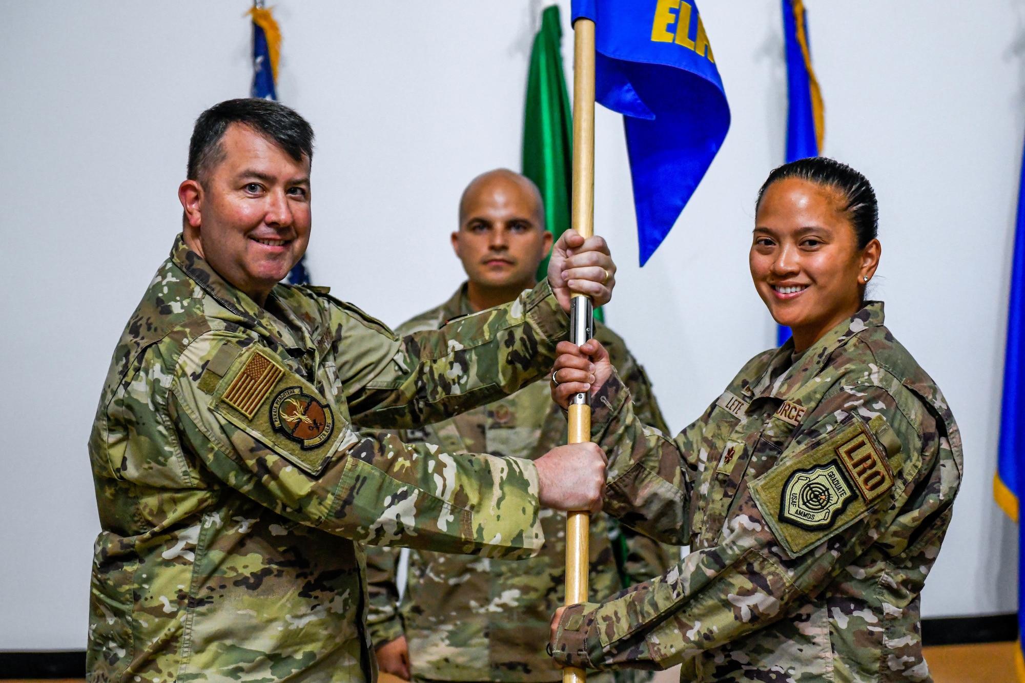 378th ELRS receives new commander