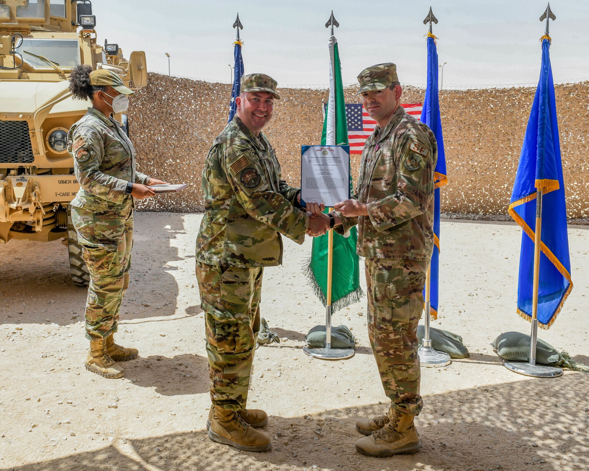 378th ESFS receives new commander