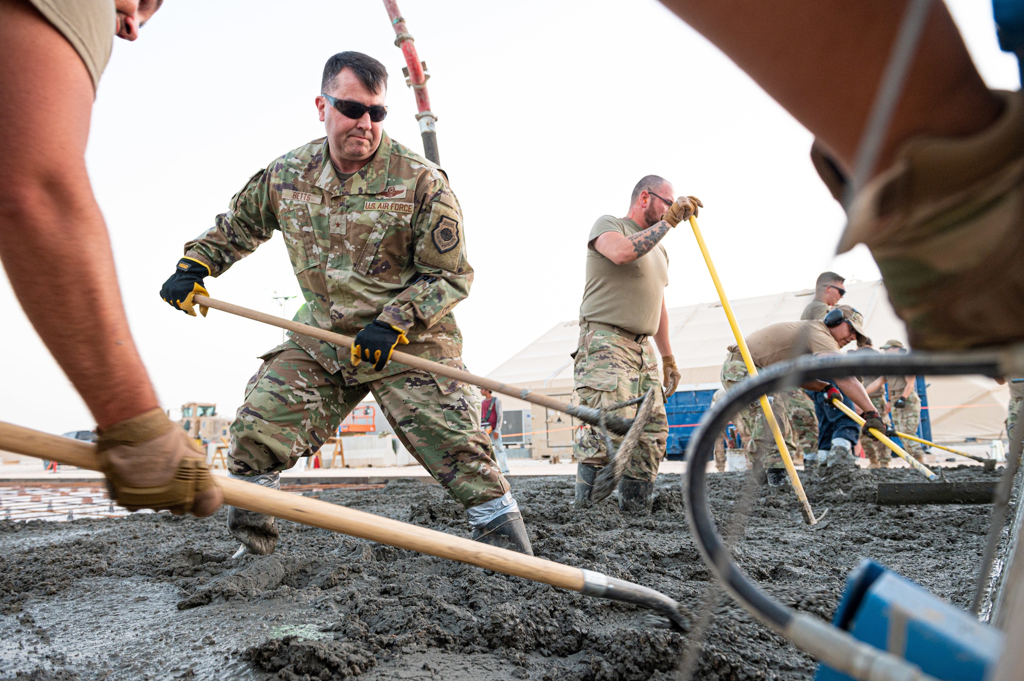 PSAB Dirt Boyz get dirty with concrete