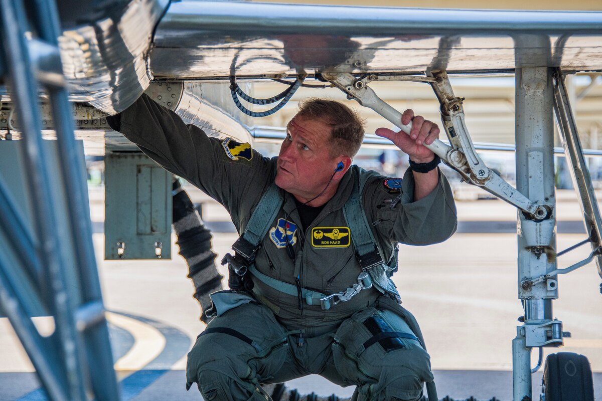 Haas set to hang up flight suit after almost 27 years of service