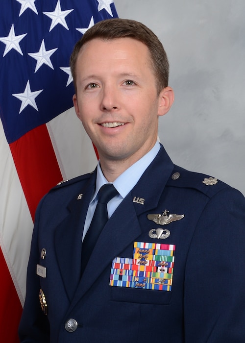 U.S. Air Force Lt. Col. Brandon Westling, commander, 7th Airlift Squadron