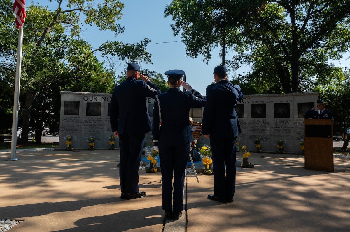 On June 25, 1996, 19 Airmen were killed and 498 U.S. and international military and civilians were injured in a terrorist attack,12 of the 19 killed were Nomads.