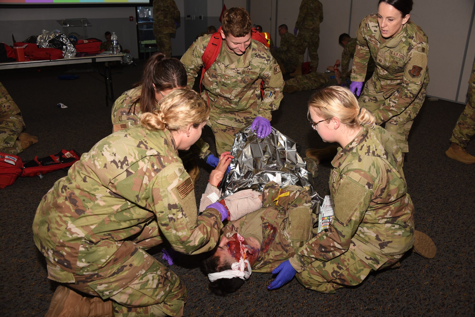 Iowa ANG mass casualty exercise