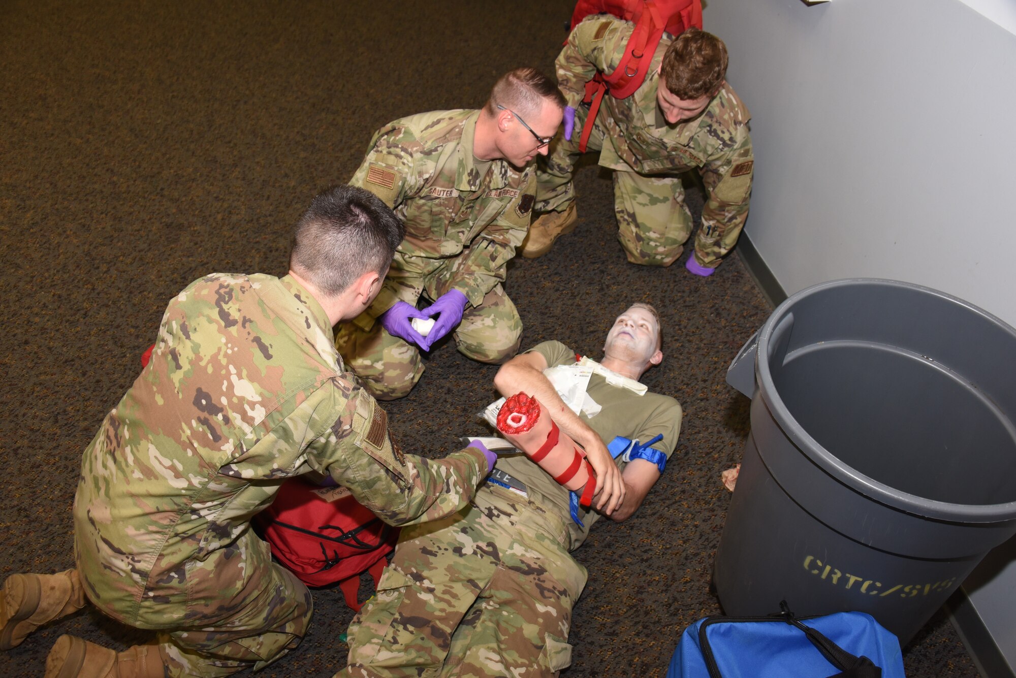 Iowa ANG mass casualty exercise