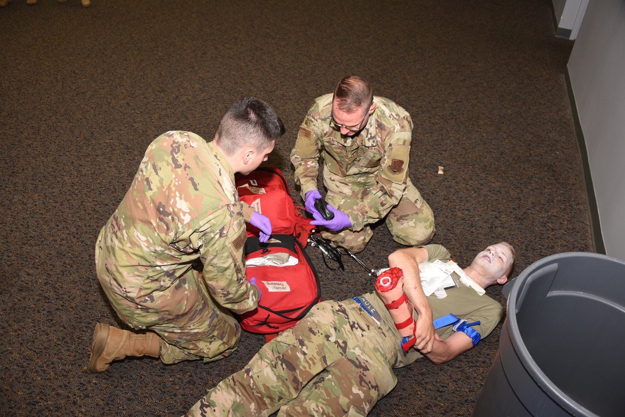 Iowa ANG mass casualty exercise