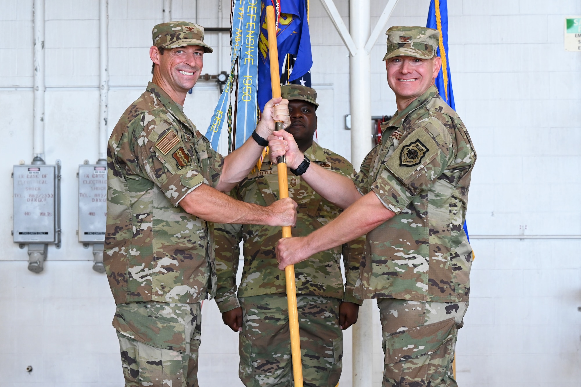 Preston assumed command of the 33rd MXG from U.S. Air Force Col. James McFarland where he will lead Airmen as they work to deliver safe, reliable and on-time aircraft to support F-35A Lightning II pilot and maintainer training.