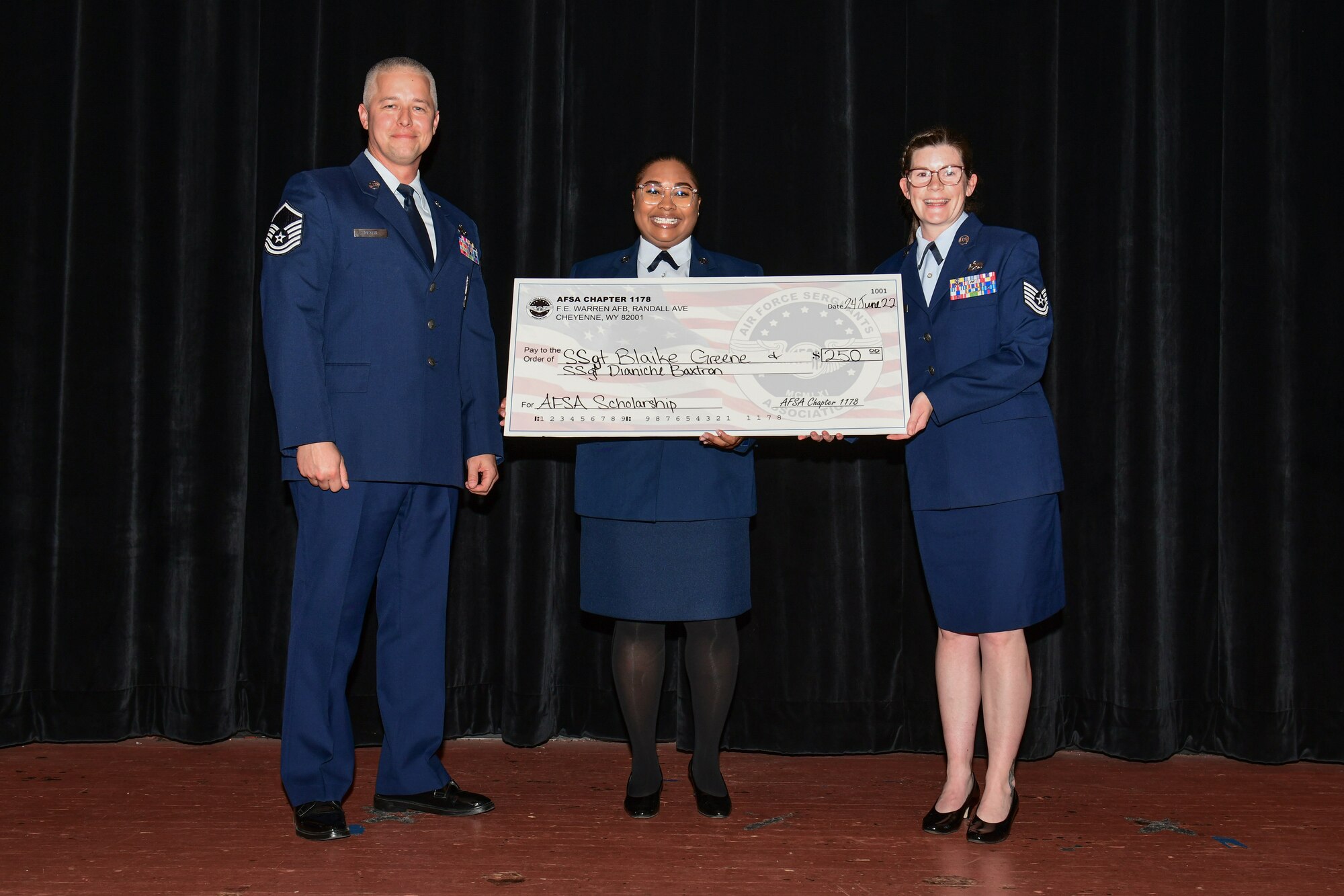 90 MW Members Earn College Degrees Maxwell Air Force Base Display