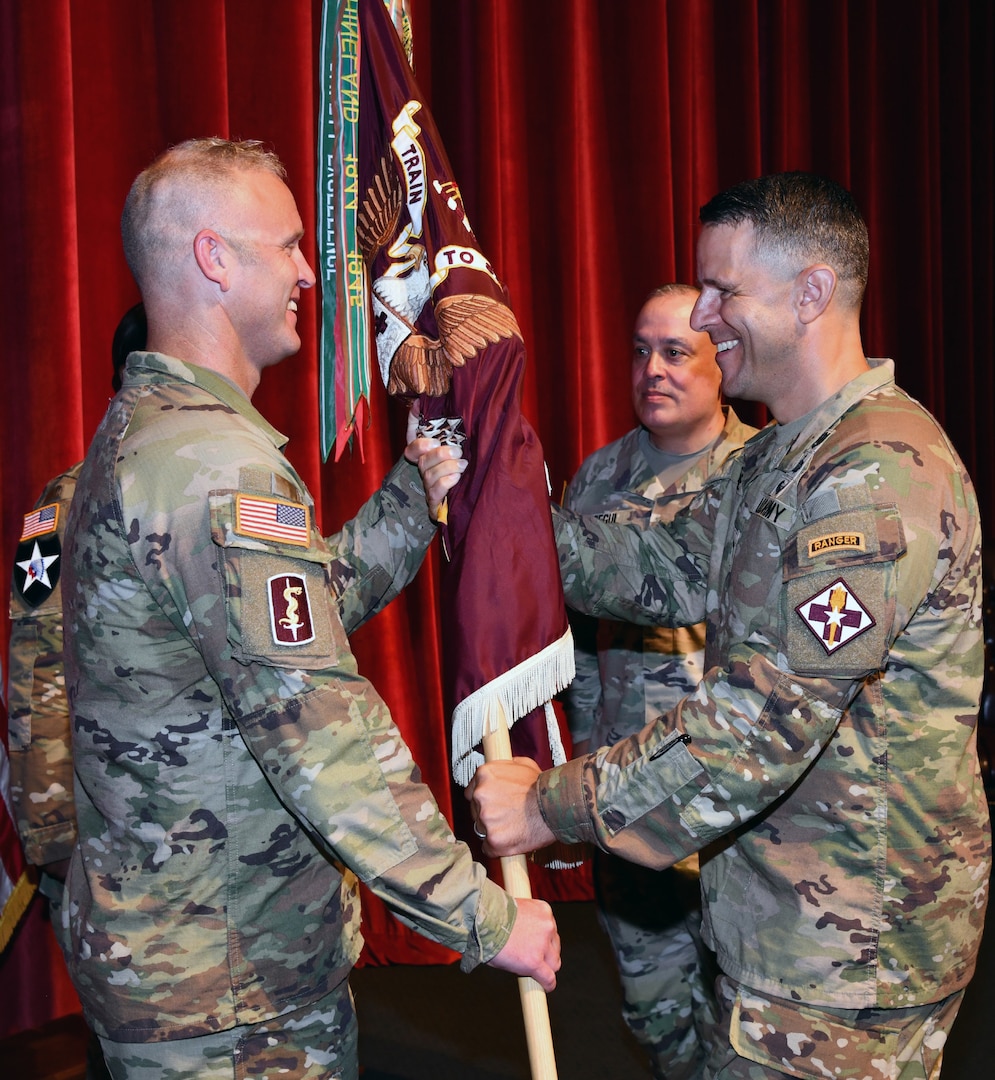 187th Medical Battalion commanders repeat history > Joint Base San ...