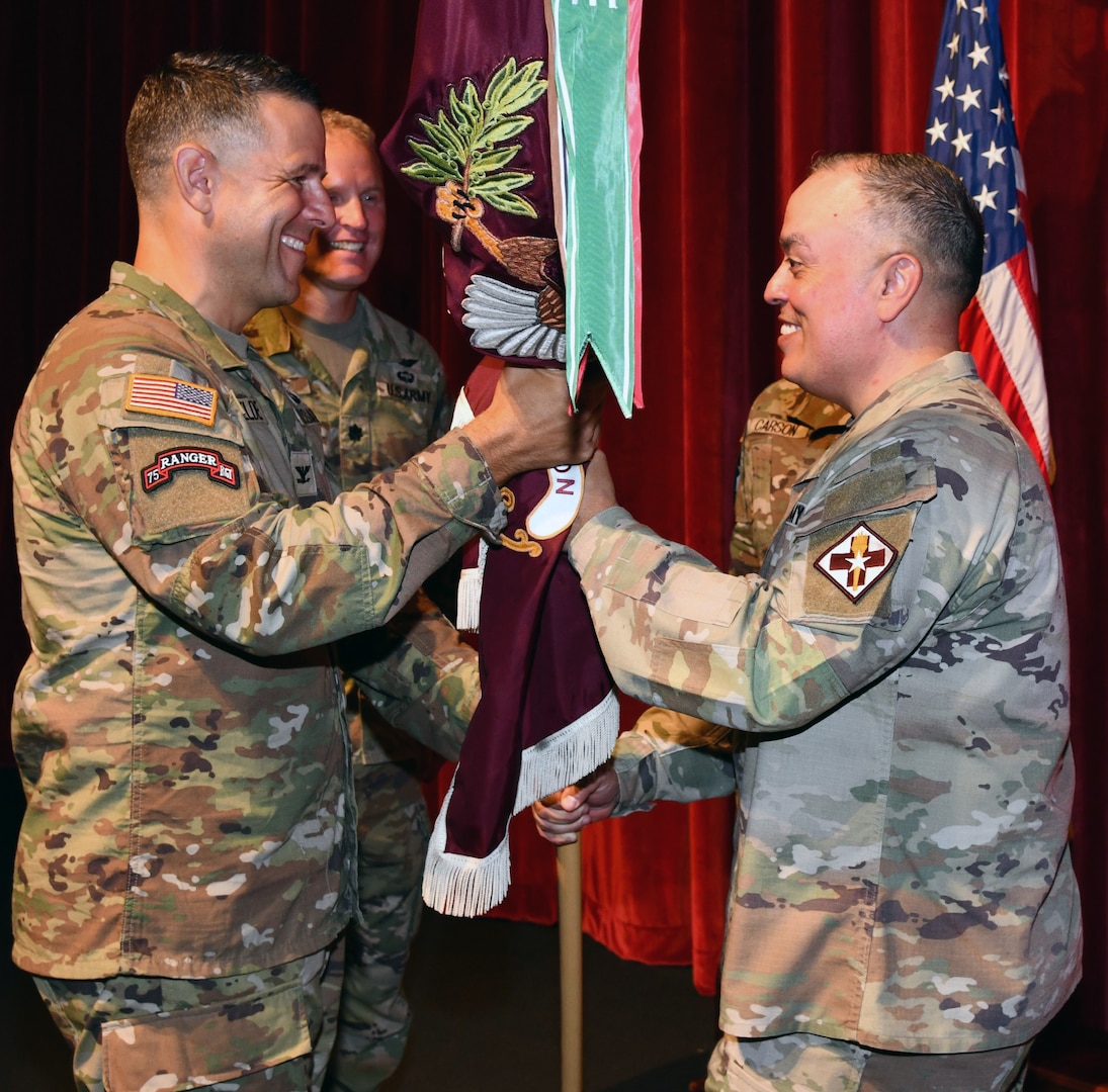 187th Medical Battalion commanders repeat history