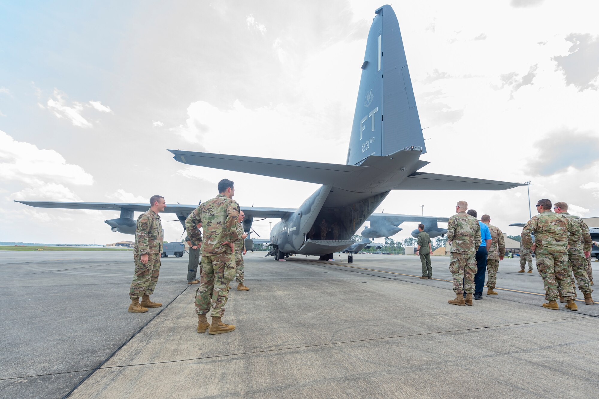 Photo of Airmen looking at an introduction