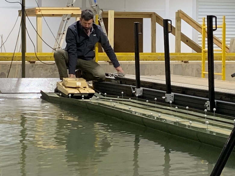 Testing the limits of the Improved Ribbon Bridge > Engineer Research and  Development Center > News Stories