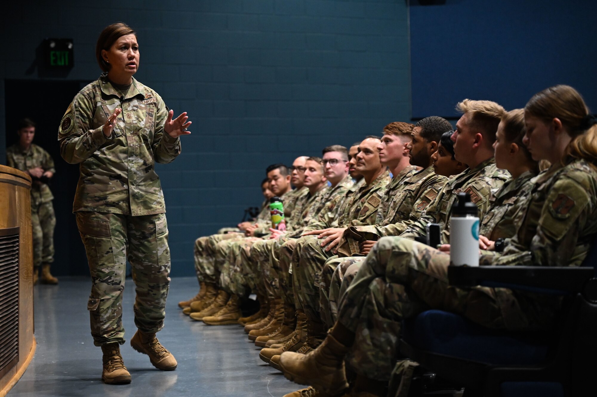 CMSAF JoAnne S. Bass visits JBLE