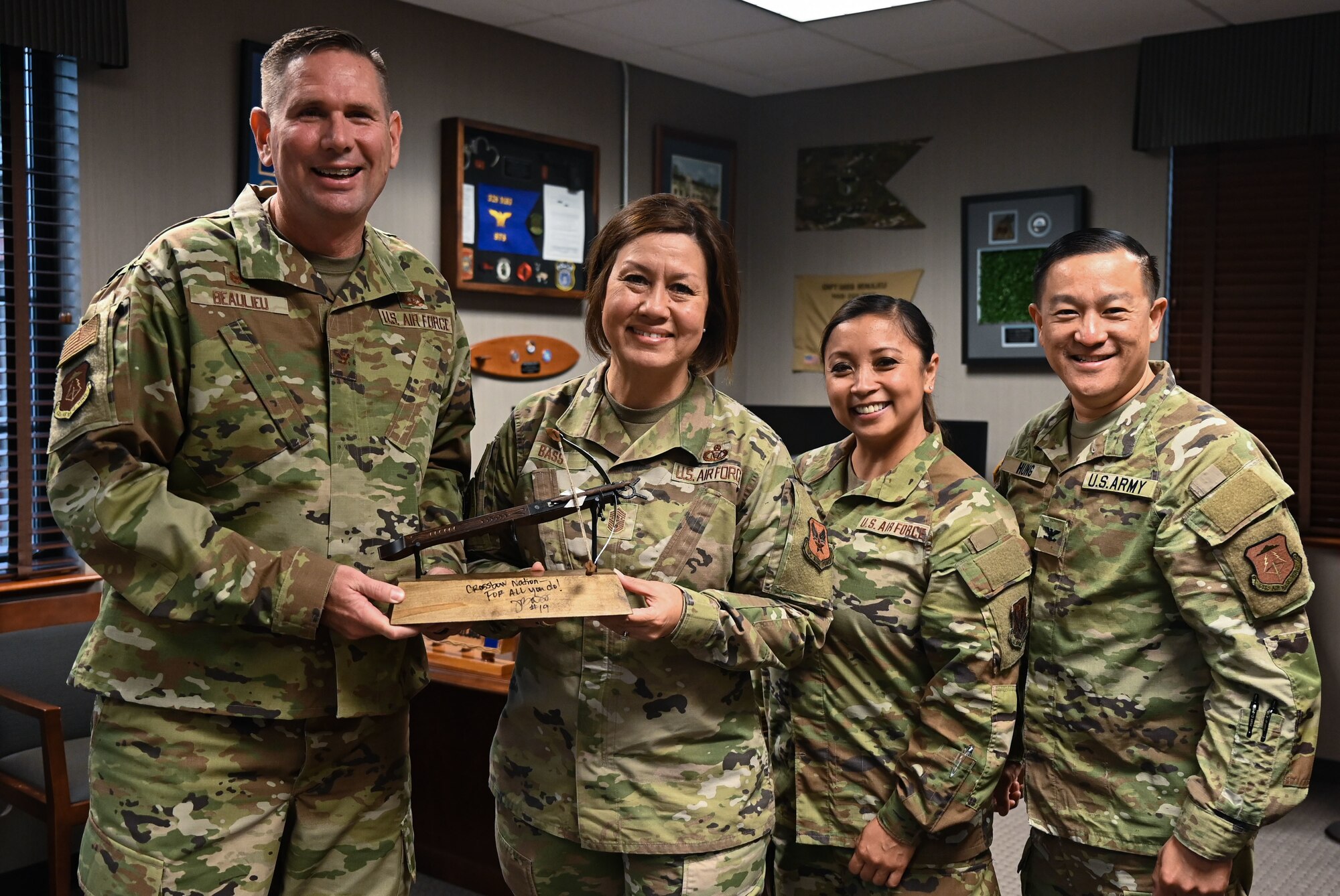 CMSAF JoAnne S. Bass visits JBLE