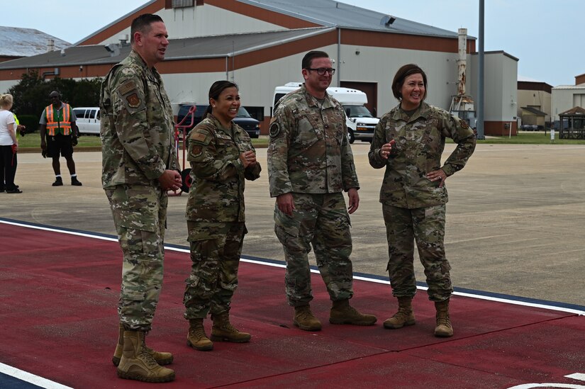 CMSAF JoAnne S. Bass visits JBLE