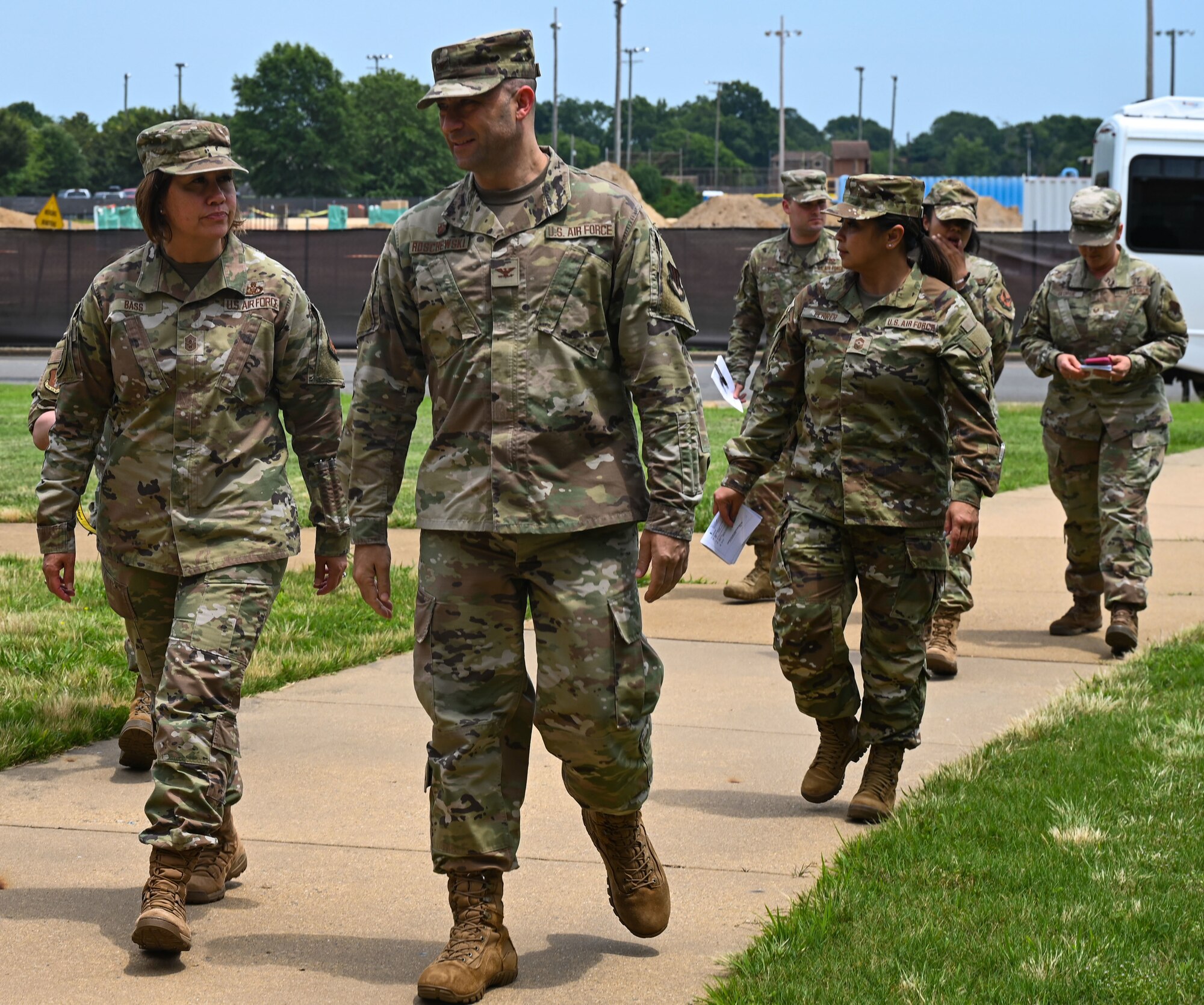 CMSAF JoAnne S. Bass visits JBLE