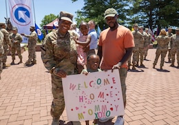 Army family reunites after deployment