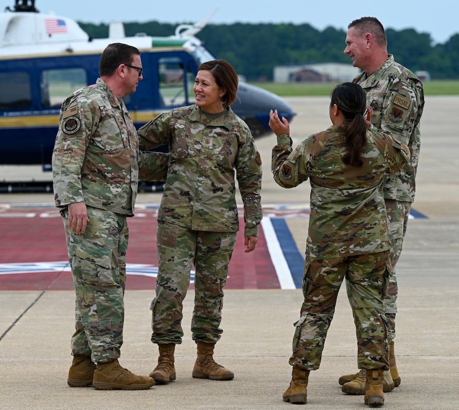 CMSAF JoAnne S. Bass visits JBLE