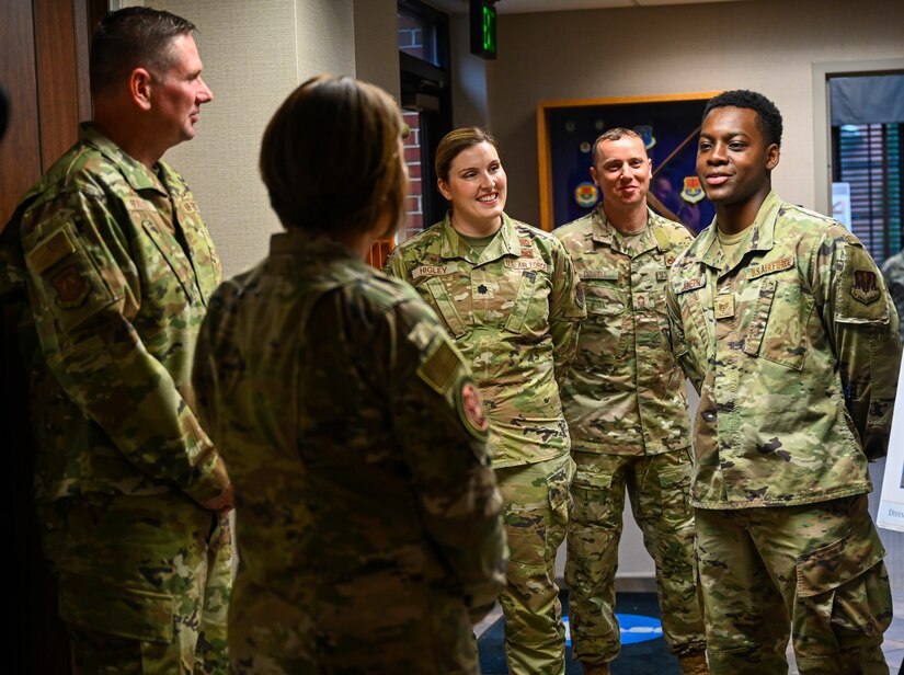 CMSAF JoAnne S. Bass visits JBLE