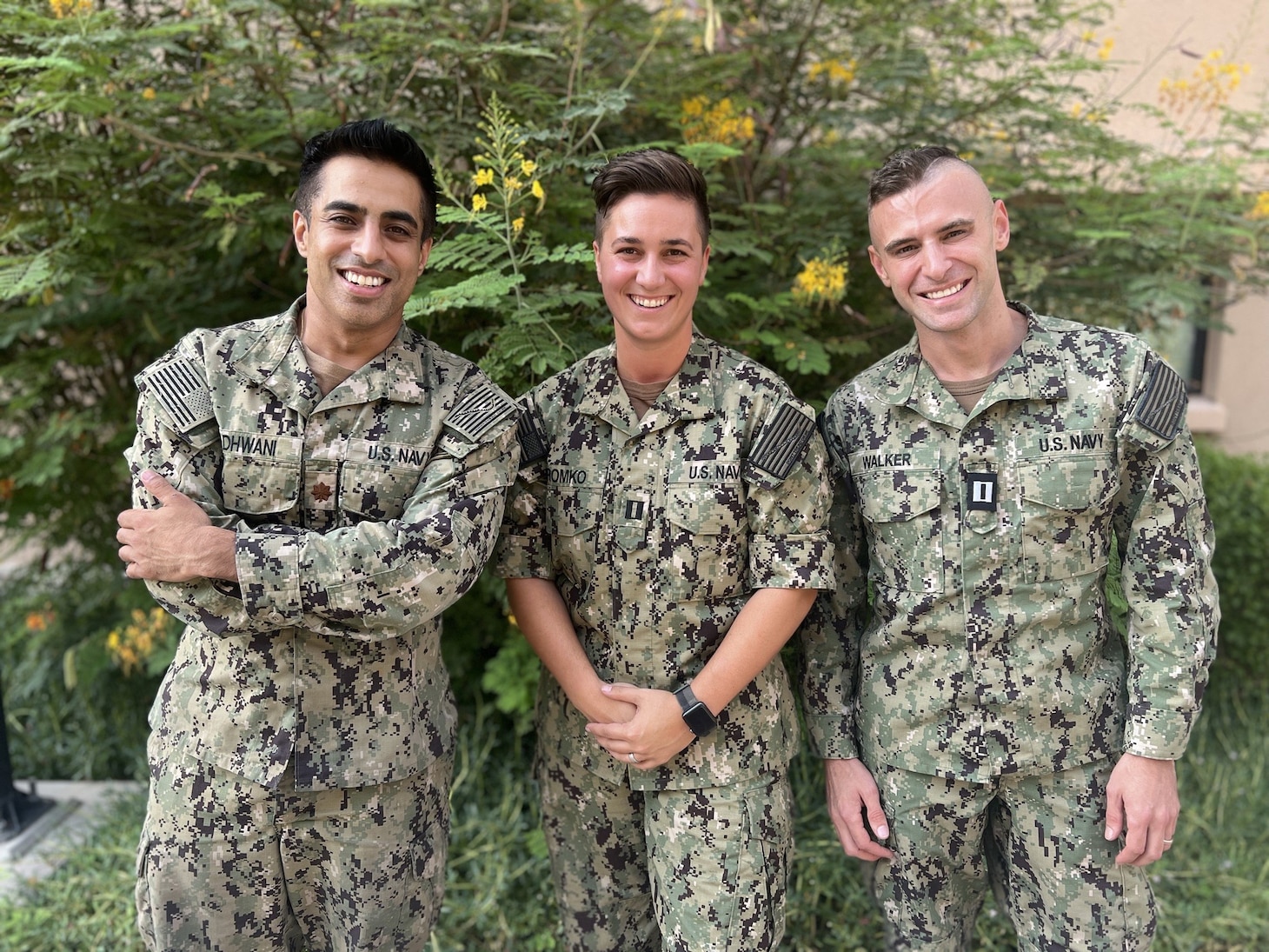 New show of pride in Navy uniforms