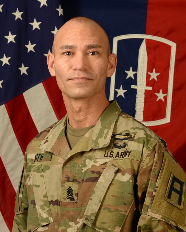 Command Sergeant Major Robert M Keith First Army Biography View