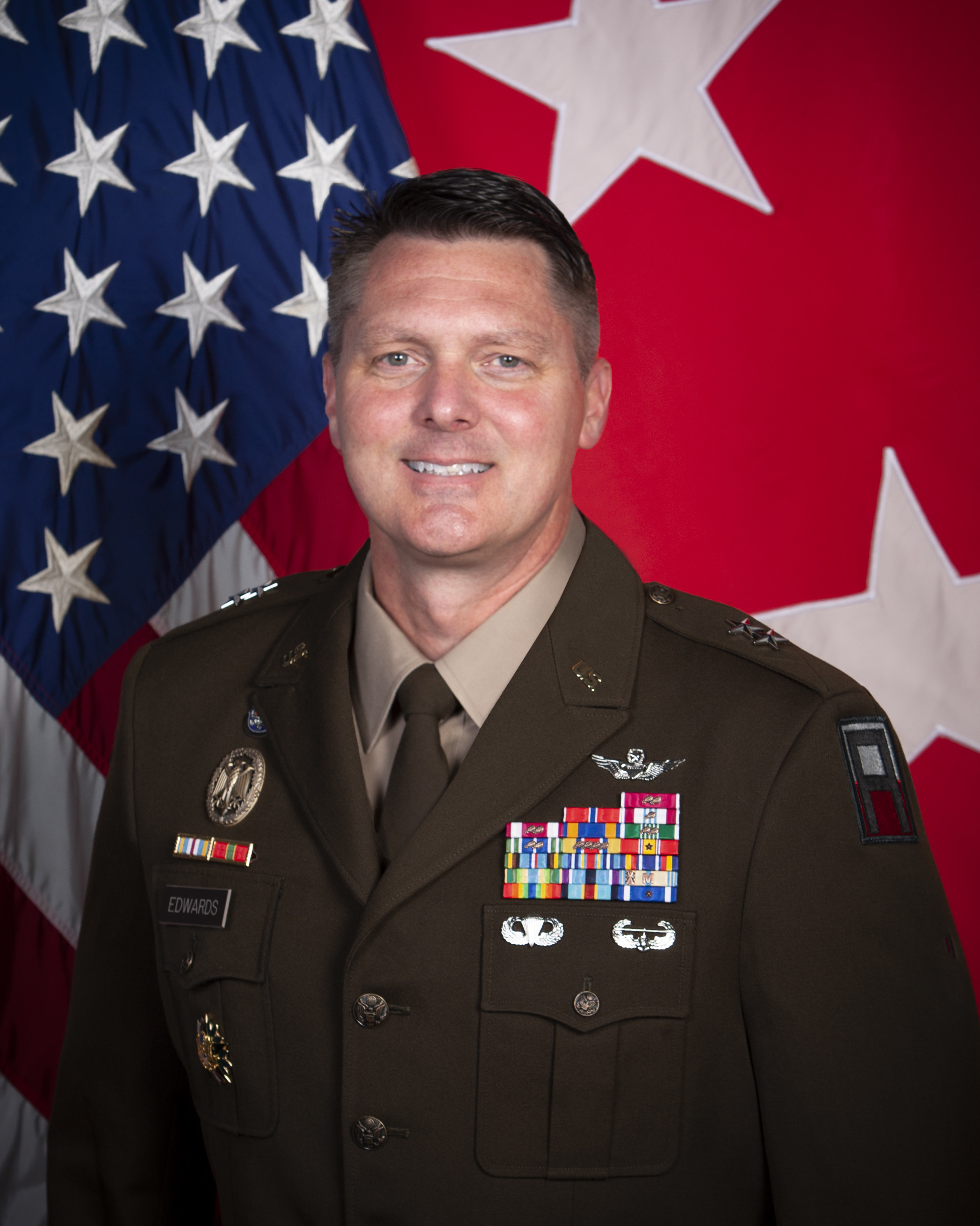 Major General Joseph A. Edwards II > First Army > Biography View