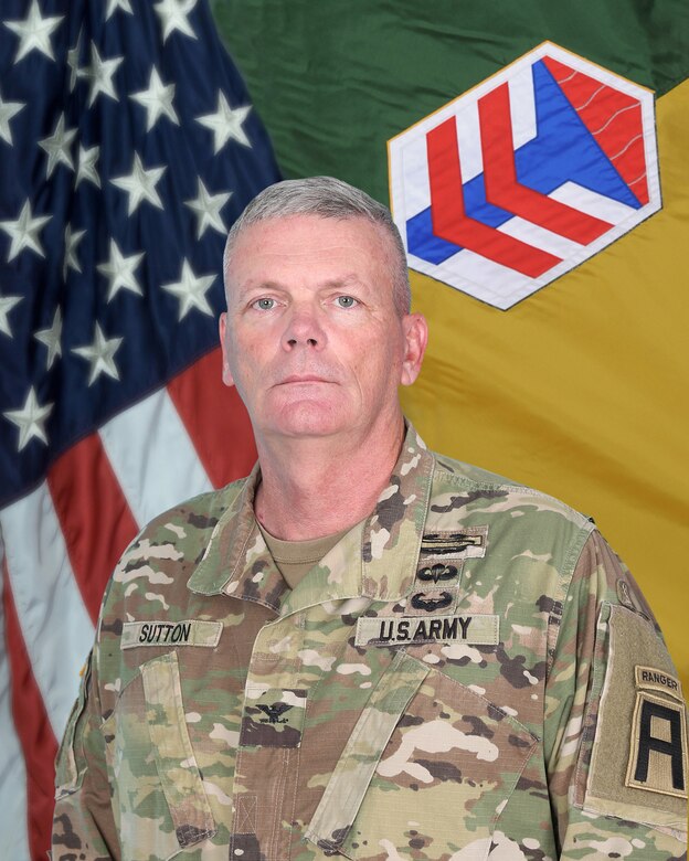 Colonel Johnny Sutton III First Army Biography View