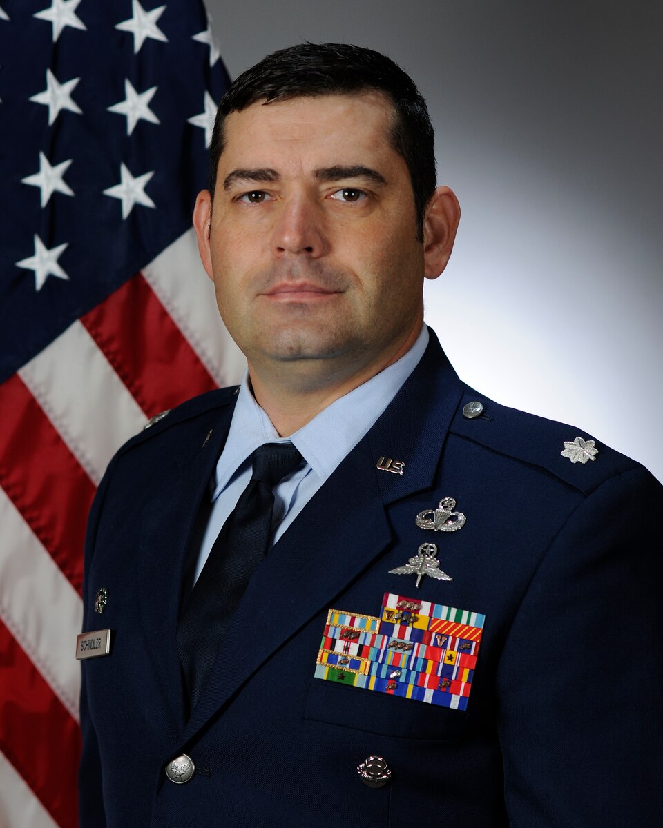 Lt. Col. Schindler official photo