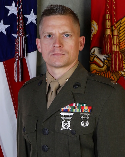 Major Keegan R. Kinkade > 8th Marine Corps District > Biography