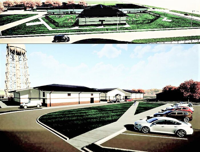 Artists rendering of the Sheppard AFB CDC