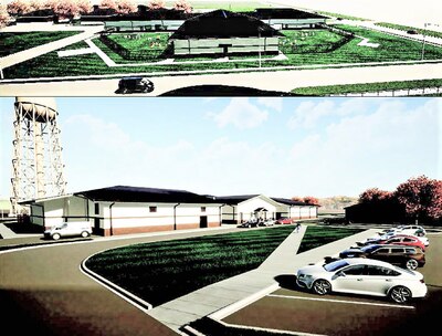 Artists rendering of the Sheppard AFB CDC