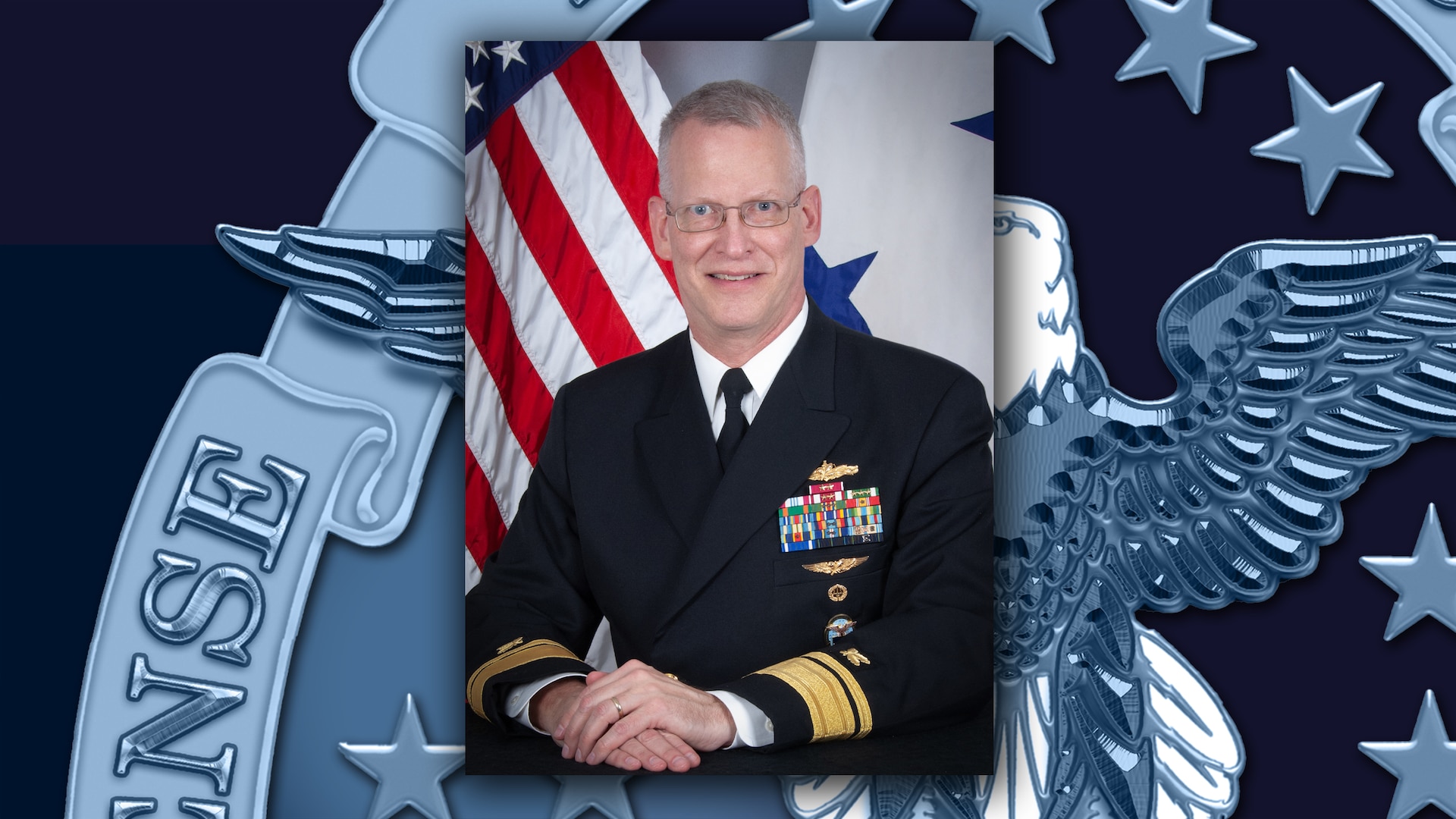 Navy Rear Adm. Chase, SC, Commander DLA Distribution official photo.