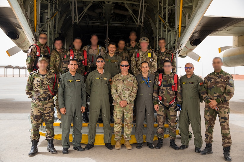 82nd Airborne Division paratroopers in Tunisia prior to the