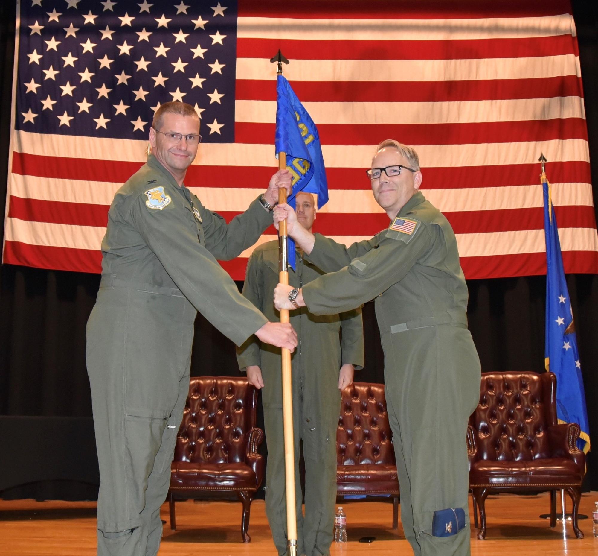 Col. Matthew Ghormley relinquishes command of the 931st Operations Group