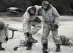 Dr. (Major) Adam Bennett, prepares for cold weather training at Ft. Carson, Colorado. As the Dentist for the 10th Special Forces Group (Airborne), Bennett is solely responsible for the dental care of the entire Group.