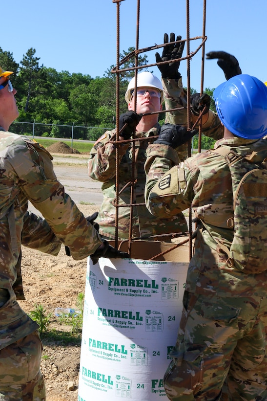 Army Reserve engineers build skills through training