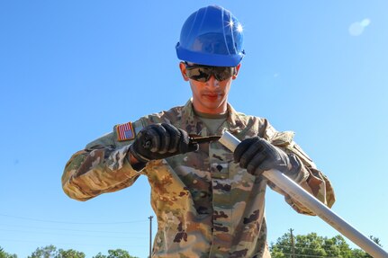 Army Reserve engineers build skills through training