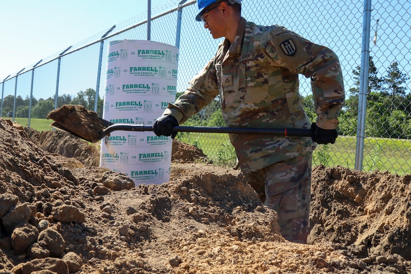 Army Reserve engineers build skills through training