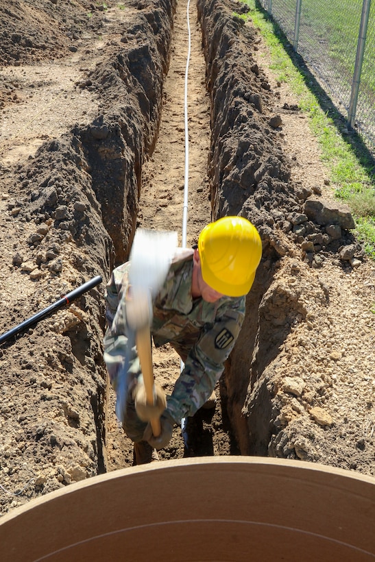 Army Reserve engineers build skills through training