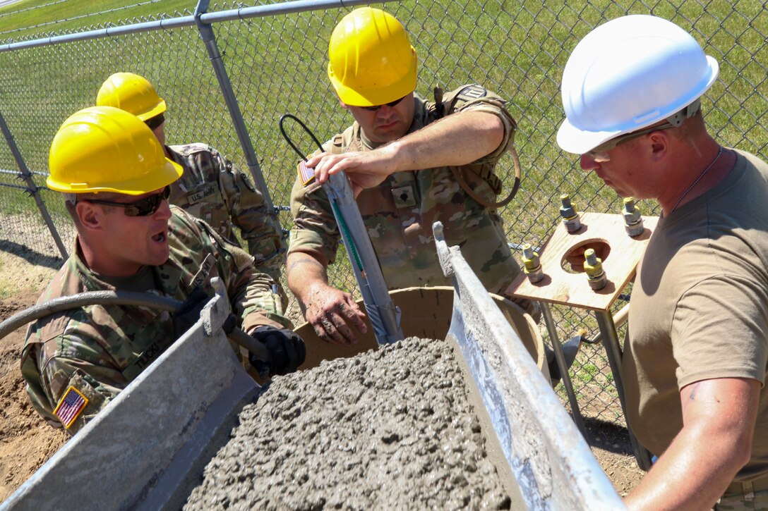 Army Reserve engineers build skills through training