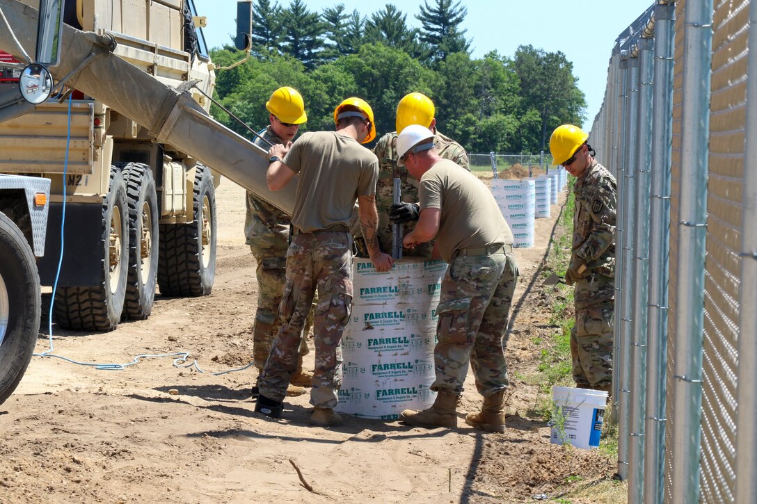 Army Reserve engineers build skills through training
