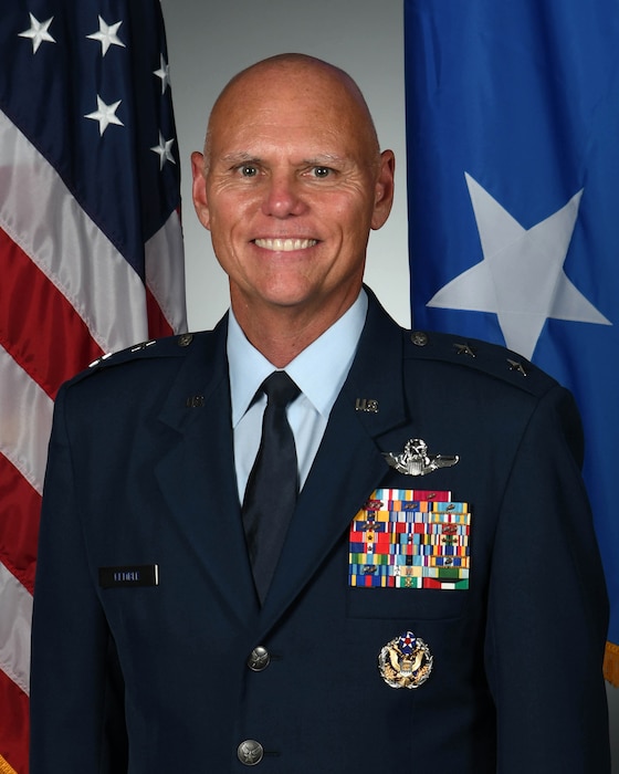 This is the official portrait of Maj. Gen. Richard Kemble.