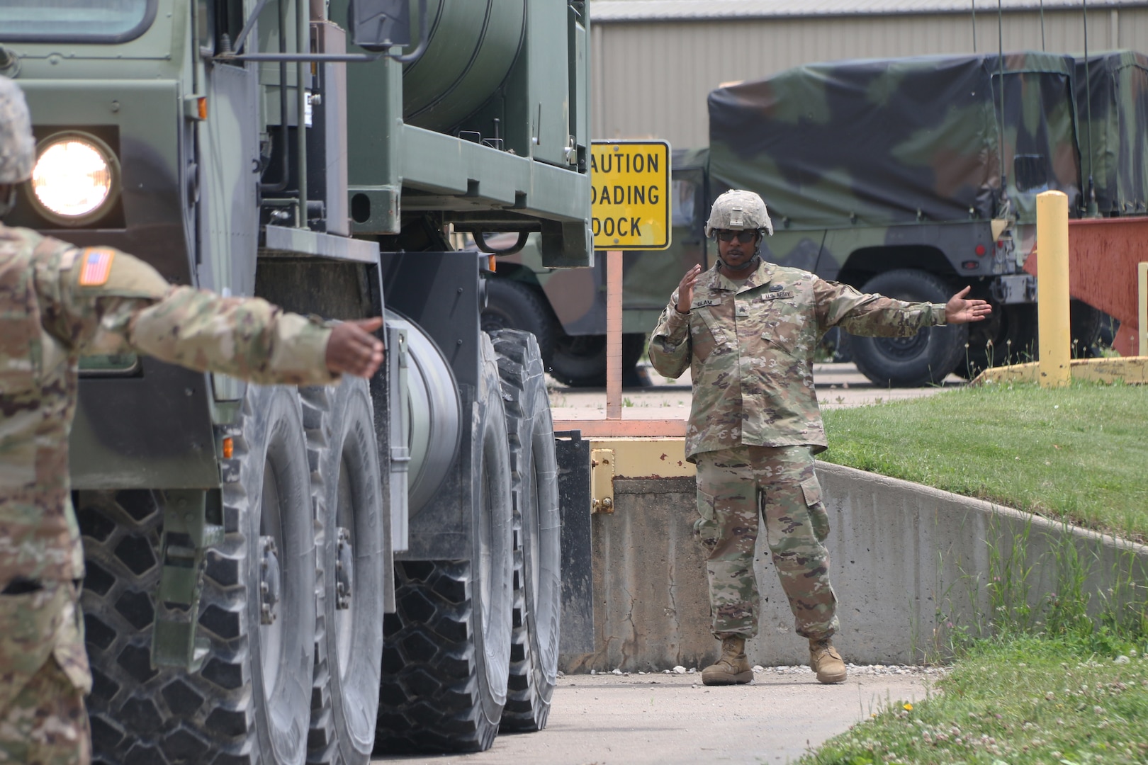 429th BSB Soldiers train at Camp Dodge, Iowa