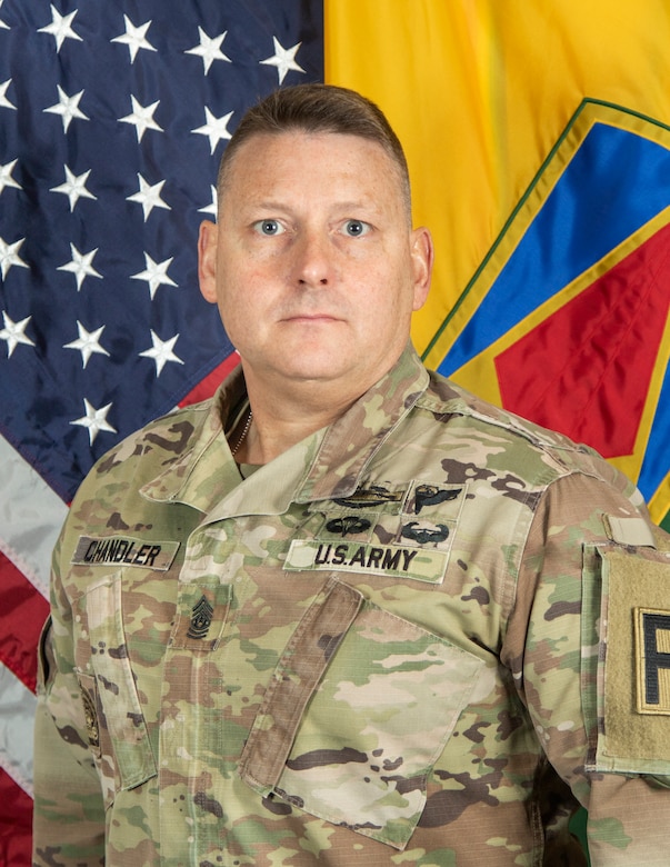 CSM Steve R. Chandler > First Army > Biography View
