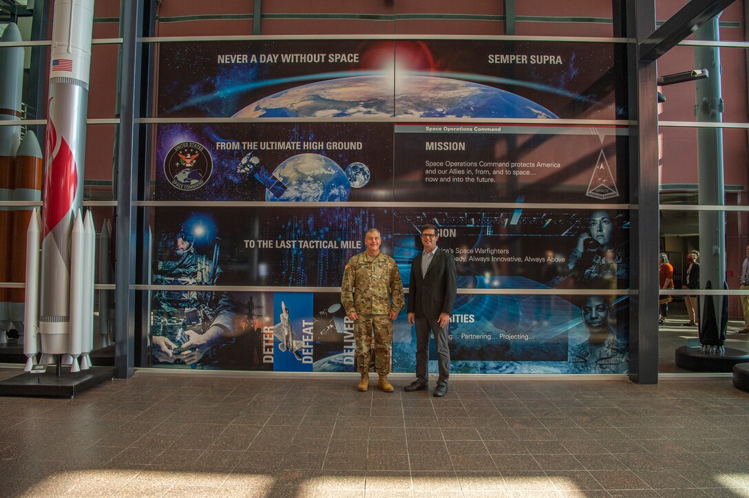 USSPACECOM hosts the Assistant Secretary of Defense for Space Policy