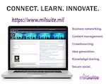 Connect. Learn. Innovate at https:www.milsuite.mil