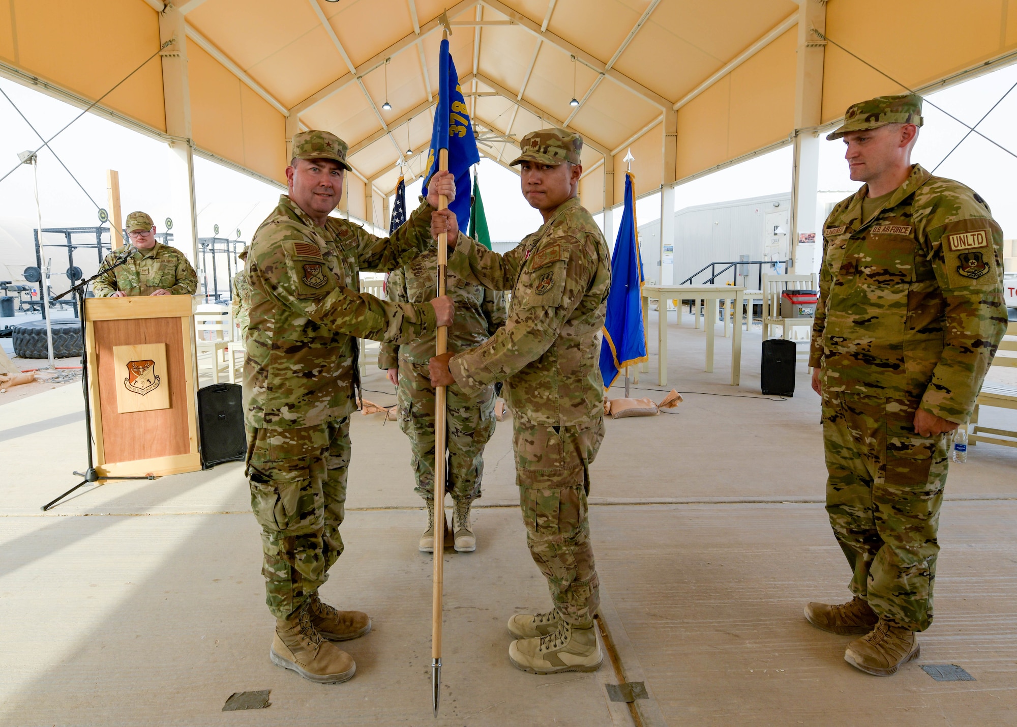 378th ECONS receives new commander