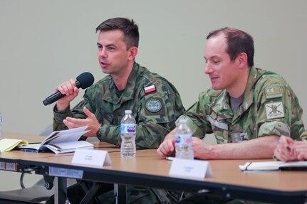 Defense Military Attachés representing 17 individual countries visited Fort Bragg, North Carolina, from Jul 13 – 15 and attended briefings at several of the major installation commands.