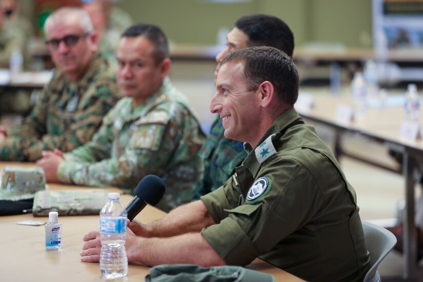 Defense Military Attachés representing 17 individual countries visited Fort Bragg, North Carolina, from Jul 13 – 15 and attended briefings at several of the major installation commands.