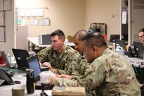 Army Reserve Soldiers from the U.S. Army Civil Affairs and Psychological Operations Command (Airborne) converge at the Military Training Center on Fort Leavenworth, Kansas in June, 2022 for Command Post Exercise – Functional (CPX-F) 22-02 to develop their functional expertise within Civil Affairs (CA), Psychological Operations (PSYOP) and Information Operations (IO) elements supporting a division and corps-level staff.
