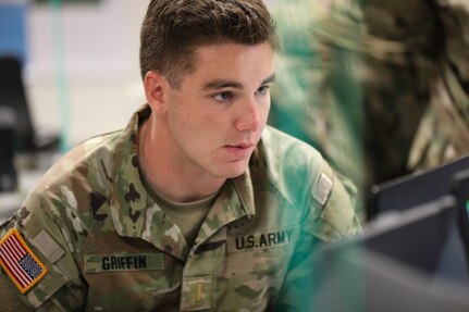 Army Reserve Soldiers from the U.S. Army Civil Affairs and Psychological Operations Command (Airborne) converge at the Military Training Center on Fort Leavenworth, Kansas in June, 2022 for Command Post Exercise – Functional (CPX-F) 22-02 to develop their functional expertise within Civil Affairs (CA), Psychological Operations (PSYOP) and Information Operations (IO) elements supporting a division and corps-level staff.